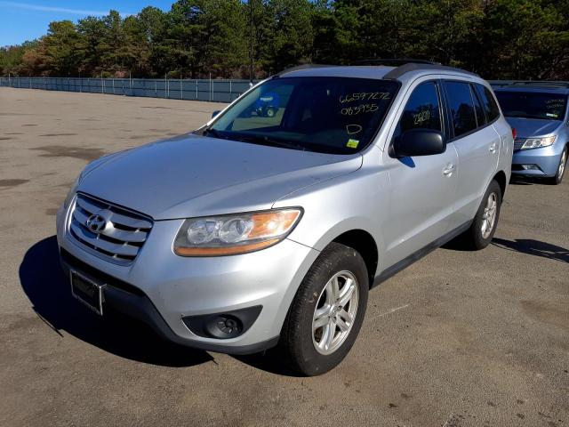 5XYZG3AB4BG****** - 2011 HYUNDAI SANTA FE G SILVER photo 2