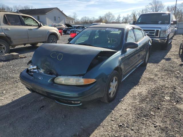 1G3NL52F02C256779 - 2002 OLDSMOBILE ALERO GL TEAL photo 2