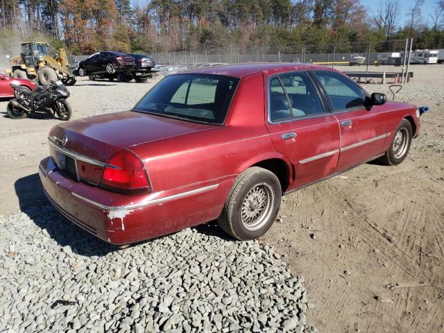 2MEFM75W7YX623194 - 2000 MERCURY GRAN MARQ RED photo 4