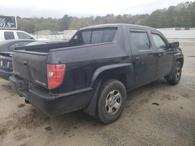 5FPYK16219B101176 - 2009 HONDA RIDGELINE BLACK photo 4