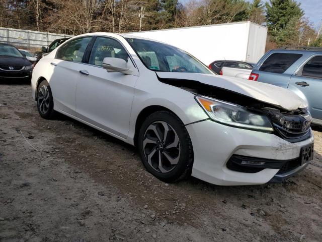 1HGCR3F84GA020484 - 2016 HONDA ACCORD EXL WHITE photo 4