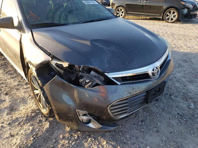 4T1BK1EB9FU158305 - 2015 TOYOTA AVALON XLE GRAY photo 9