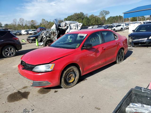 3VW1K7AJ5CM391160 - 2012 VOLKSWAGEN JETTA BASE 红色 照片 1
