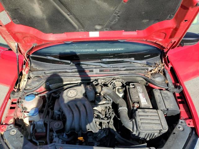 3VW1K7AJ5CM391160 - 2012 VOLKSWAGEN JETTA BASE 红色 照片 11