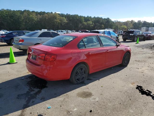 3VW1K7AJ5CM391160 - 2012 VOLKSWAGEN JETTA BASE 红色 照片 3
