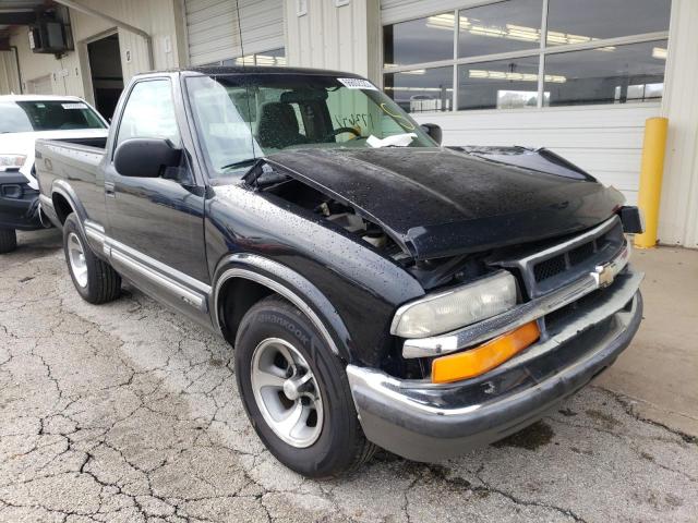 1GCCS14W01K126828 - 2001 CHEVROLET S TRUCK S1 BLACK photo 1