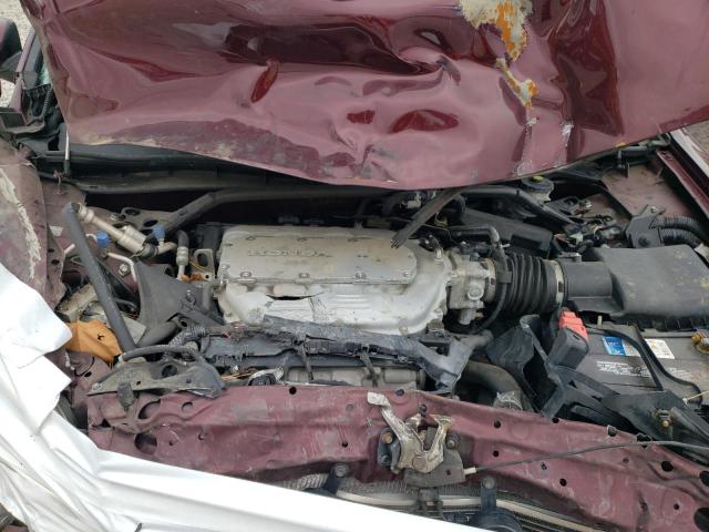 1HGCP3F8XCA036284 - 2012 HONDA ACCORD EXL BURGUNDY photo 7