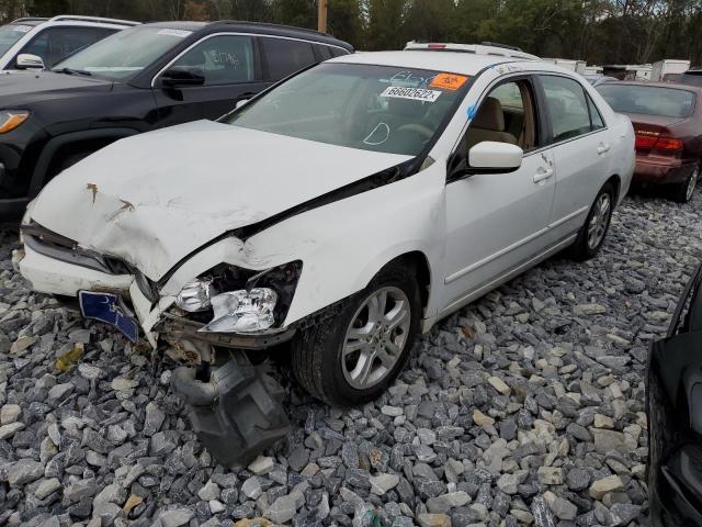 1HGCM56376A112072 - 2006 HONDA ACCORD SE WHITE photo 2