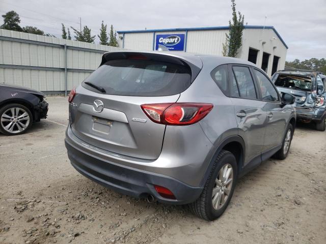 JM3KE2BE7E0407861 - 2014 MAZDA CX-5 SPORT SILVER photo 4