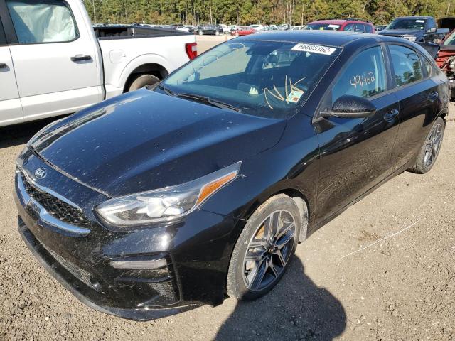 3KPF34ADXKE049730 - 2019 KIA FORTE GT L BLACK photo 2