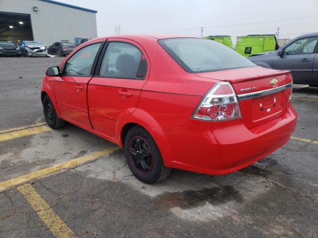 KL1TD5DE5BB134635 - 2011 CHEVROLET AVEO LS RED photo 3