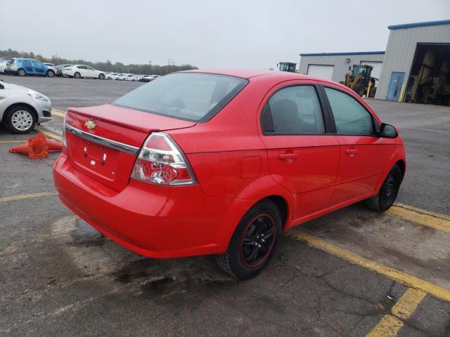 KL1TD5DE5BB134635 - 2011 CHEVROLET AVEO LS 红色 照片 4