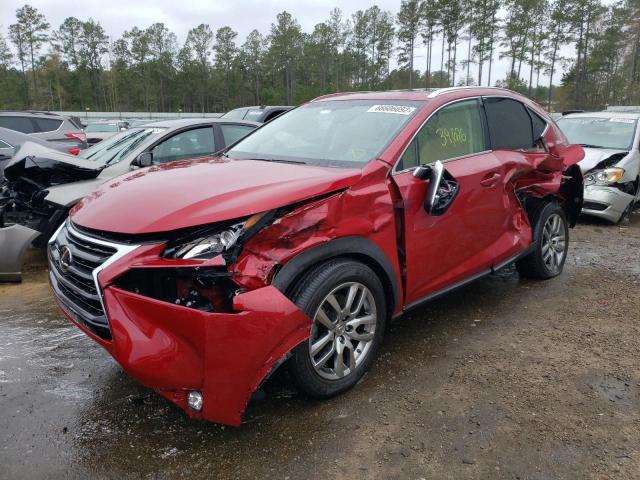 JTJBARBZ0G2048020 - 2016 LEXUS NX 200T BA RED photo 2