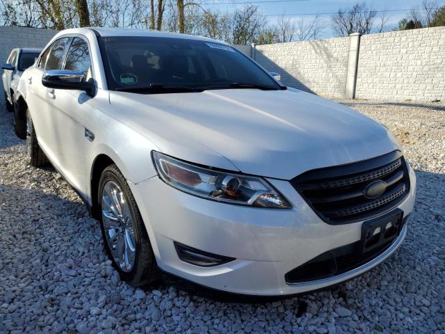 1FAHP2FW6AG117134 - 2010 FORD TAURUS LIM WHITE photo 1