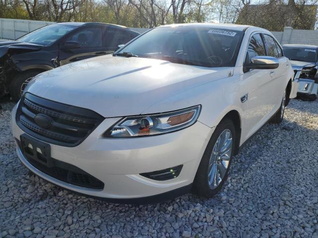 1FAHP2FW6AG117134 - 2010 FORD TAURUS LIM WHITE photo 2