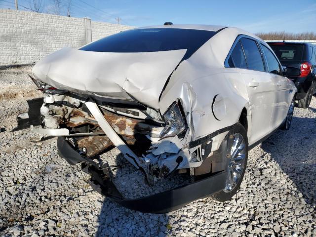 1FAHP2FW6AG117134 - 2010 FORD TAURUS LIM WHITE photo 4