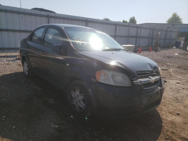 KL1TD566X8B****** - 2008 CHEVROLET AVEO BASE BLACK photo 1