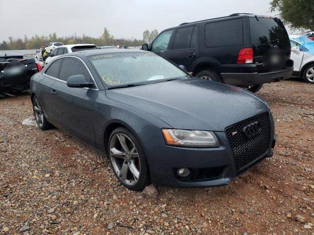 WAUDK78T09A024385 - 2009 AUDI A5 QUATTRO GRAY photo 1