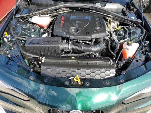 ZARFAMBN6M7644662 - 2021 ALFA ROMEO GIULIA TI GREEN photo 7