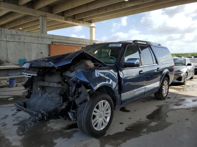 5LMJJ3J51EEL06401 - 2014 LINCOLN NAVIGATOR 蓝色 照片 2