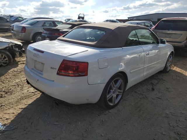 WAUAF48H47K025113 - 2007 AUDI A4 2.0T CA WHITE photo 4