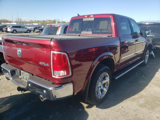 1C6RR7NT0JS104137 - 2018 RAM 1500 LARAM RED photo 4