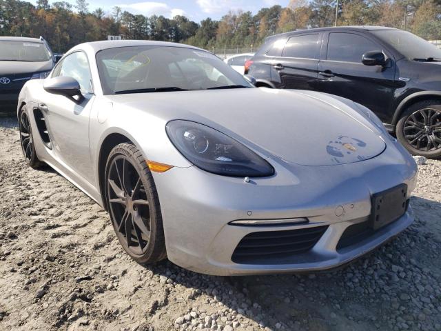 WP0AA2A83KS260353 - 2019 PORSCHE CAYMAN BAS SILVER photo 1