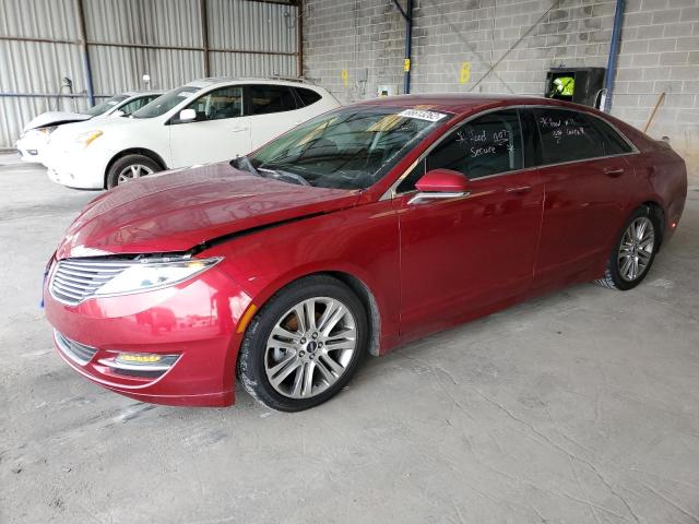 3LN6L2LU3FR614458 - 2015 LINCOLN MKZ HYBRID RED photo 1