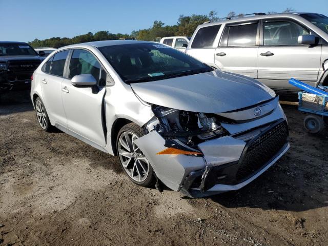 5YFS4MCEXNP114998 - 2022 TOYOTA COROLLA SE SILVER photo 1