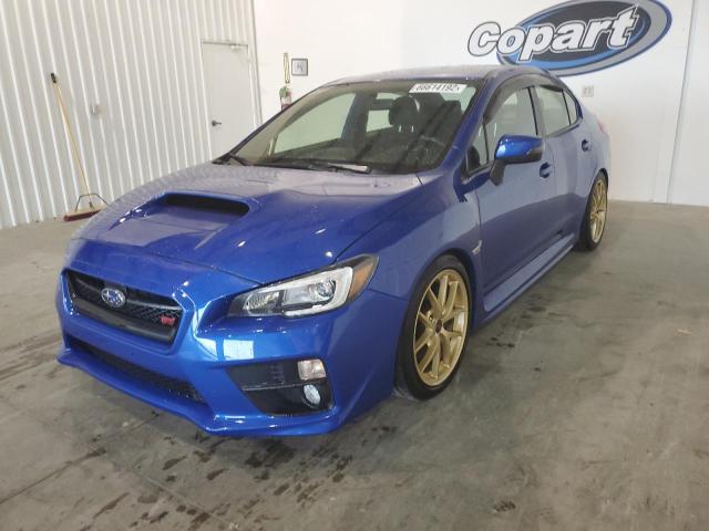 JF1VA2W61F9800830 - 2015 SUBARU WRX STI LA BLUE photo 2