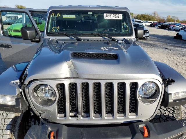 1C6JJTEG2ML539997 - 2021 JEEP GLADIATOR SILVER photo 7