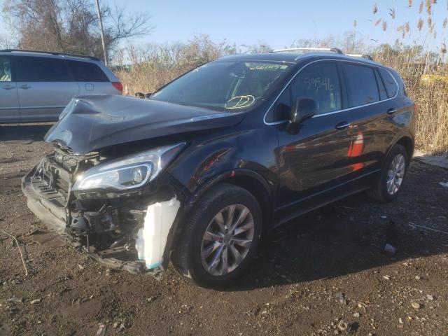 LRBFXDSA9HD115931 - 2017 BUICK ENVISION E BLACK photo 1