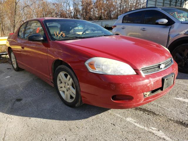 2G1WK15KX79419504 - 2007 CHEVROLET MONTE CARL RED photo 1