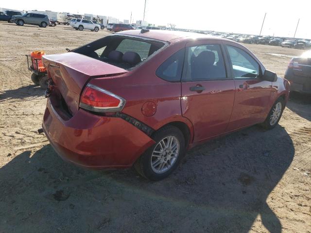1FAHP3FN7BW180019 - 2011 FORD FOCUS RED photo 4