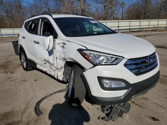 5XYZUDLA9DG123352 - 2013 HYUNDAI SANTE FE WHITE photo 1