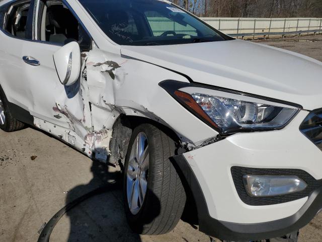 5XYZUDLA9DG123352 - 2013 HYUNDAI SANTE FE WHITE photo 9