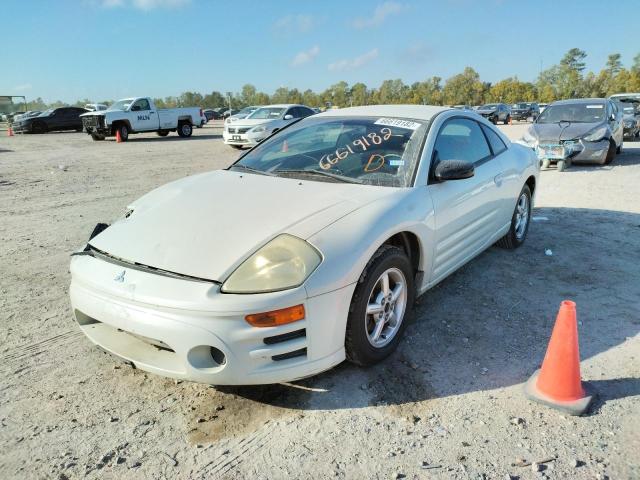 4A3AC34G83E209303 - 2003 MITSUBISHI ECLIPSE RS BEIGE photo 2