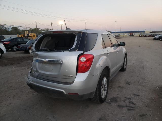 2GNALLEK9F1170689 - 2015 CHEVROLET EQUINOX L SILVER photo 4