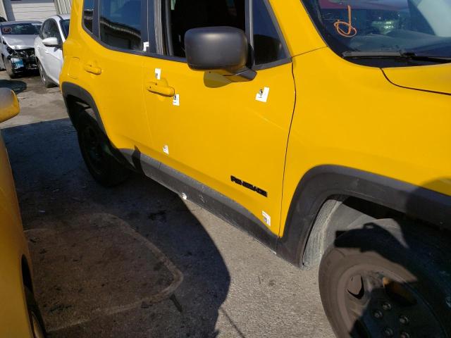 ZACCJBAB4HPF98055 - 2017 JEEP RENEGADE S Sarı foto 9