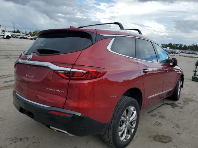 5GAERBKW1JJ235450 - 2018 BUICK ENCLAVE ES RED photo 4