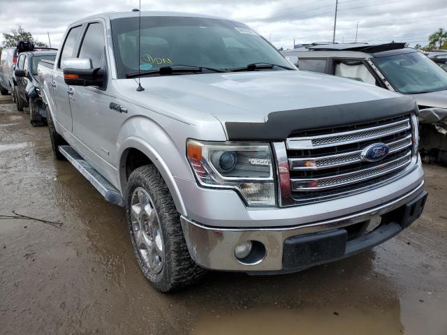 1FTFW1CT4DFA11574 - 2013 FORD F150 SUPER SILVER photo 1