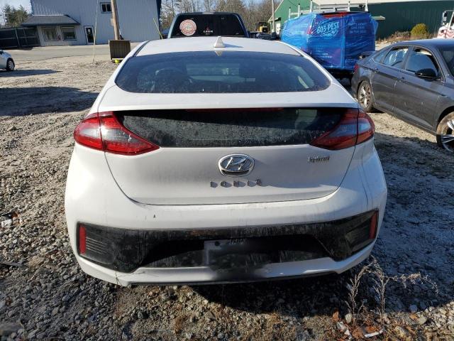 KMHC75LC9HU046227 - 2017 HYUNDAI IONIQ SEL WHITE photo 6