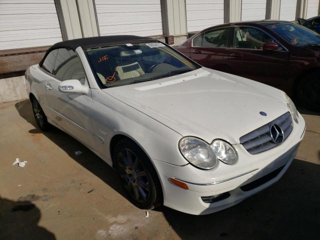 WDBTK56F87T085354 - 2007 MERCEDES-BENZ CLK 350 WHITE photo 1