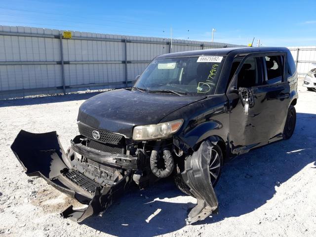 JTLZE4FE2A1100250 - 2010 TOYOTA SCION XB შავი ფოტო 2