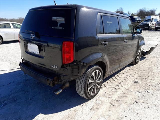 JTLZE4FE2A1100250 - 2010 TOYOTA SCION XB შავი ფოტო 4