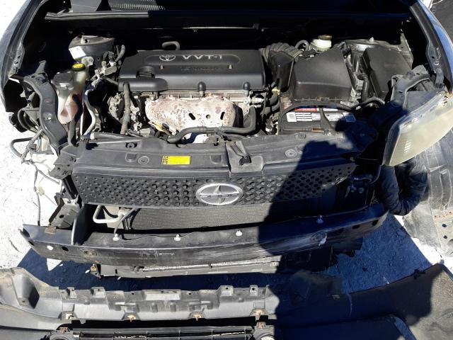 JTLZE4FE2A1100250 - 2010 TOYOTA SCION XB შავი ფოტო 7