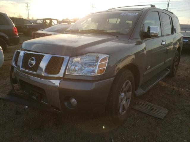 5N1BA08C37N723144 - 2007 NISSAN ARMADA SE GRAY photo 2