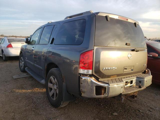 5N1BA08C37N723144 - 2007 NISSAN ARMADA SE GRAY photo 3