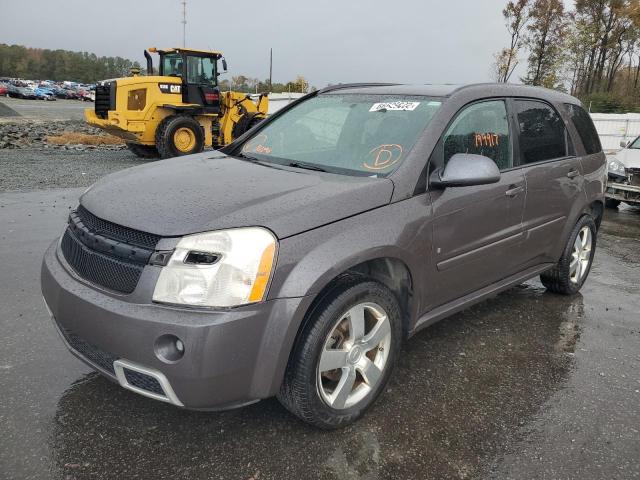 2CNDL937X86068729 - 2008 CHEVROLET EQUINOX SP GRAY photo 2