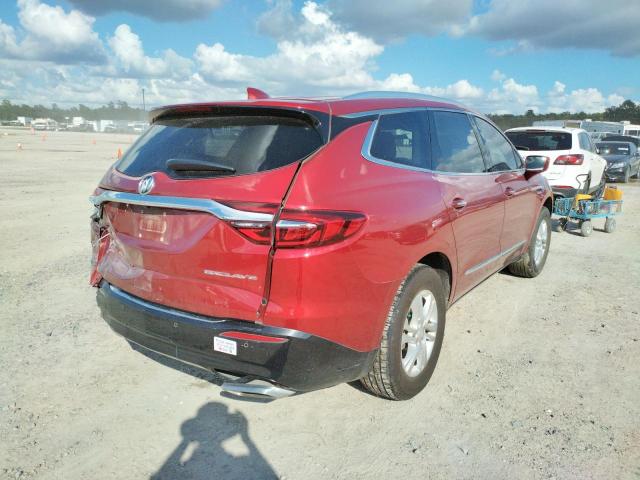 5GAERCKWXJJ149723 - 2018 BUICK ENCLAVE PR RED photo 4
